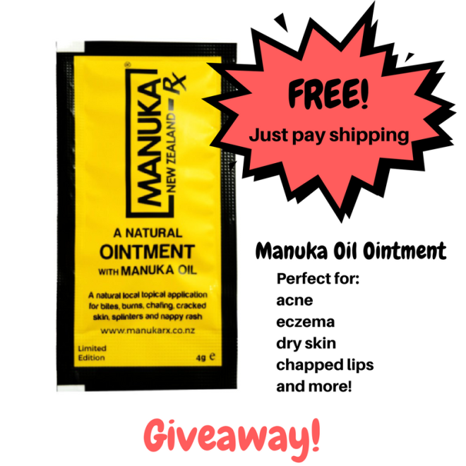 Manuka oil giveaway